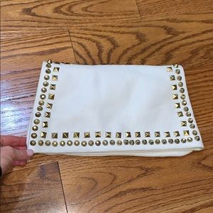 Romy Gold clutch